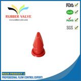 Mini rubber duckbill air check valve